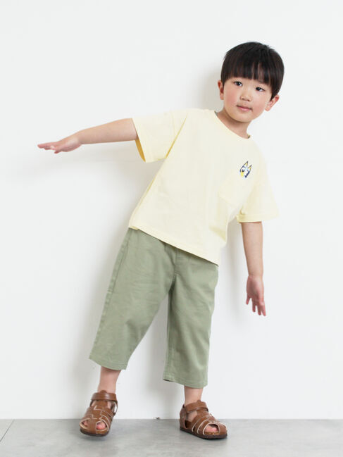Samansa Mos2 Lagom「【ブルーイ】ポケット付きプリントTシャツ」|Tシャツ・カットソー|