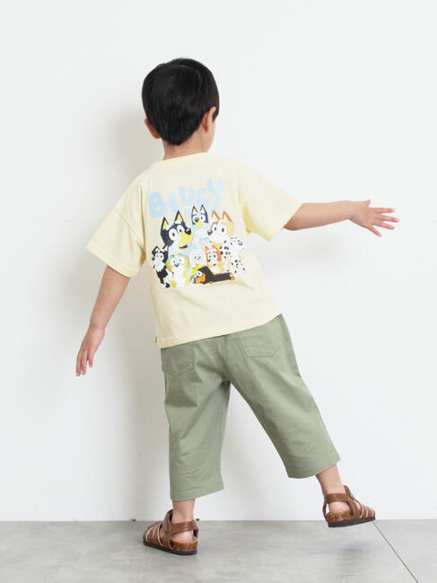 Samansa Mos2 Lagom「【ブルーイ】ポケット付きプリントTシャツ」|Tシャツ・カットソー|