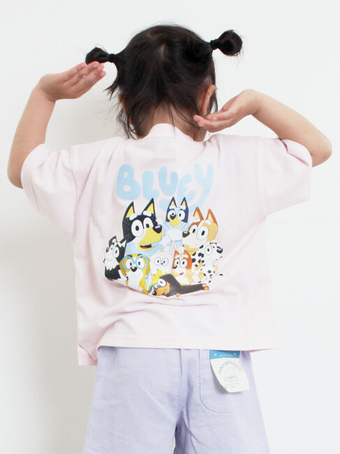 Samansa Mos2 Lagom「【ブルーイ】ポケット付きプリントTシャツ」|Tシャツ・カットソー|