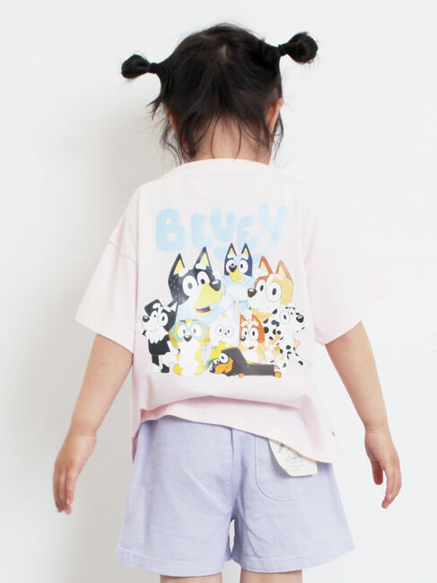 Samansa Mos2 Lagom「【ブルーイ】ポケット付きプリントTシャツ」|Tシャツ・カットソー|