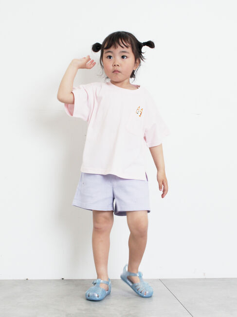 Samansa Mos2 Lagom「【ブルーイ】ポケット付きプリントTシャツ」|Tシャツ・カットソー|