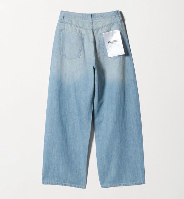 UNITED ARROWS green label relaxing「【別注】＜HEALTHY DENIM＞カーブ デニム パンツ ライトブルー」|デニム|