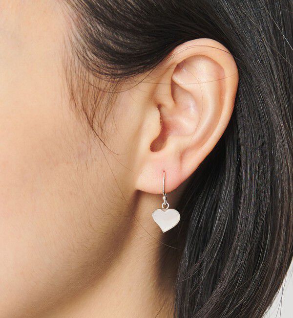 BEAUTY&YOUTH UNITED ARROWS「＜BAITS＞ハート スウィング ピアス」|ピアス|OFF WHITE