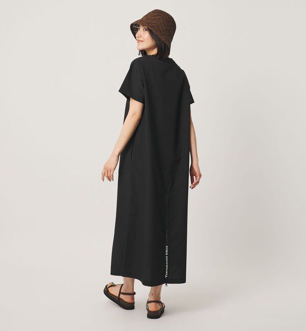 BEAUTY&YOUTH UNITED ARROWS「【別注】＜THOUSAND MILE＞ショートスリーブワンピース UVカット 吸汗速乾」|ワンピース|