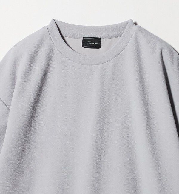 UNITED ARROWS green label relaxing「アムンゼン ツイル クルーネック 半袖 Tシャツ カットソー -吸水速乾・UVカット・抗菌-」|Tシャツ・カットソー|