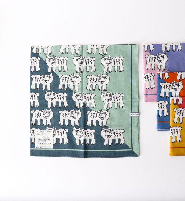 NOLLEY'S goodman「【halo commodity/ハロ コモディティー】KUMA Bandanna h261-901」|バンダナ・スカーフ|
