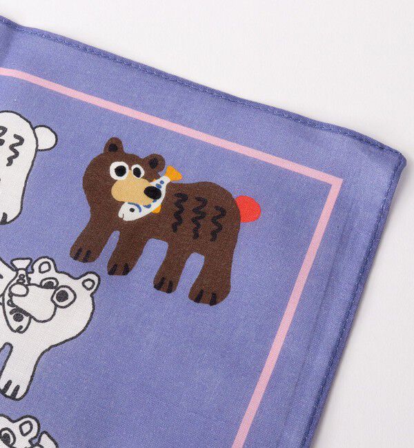 NOLLEY'S goodman「【halo commodity/ハロ コモディティー】KUMA Bandanna h261-901」|バンダナ・スカーフ|