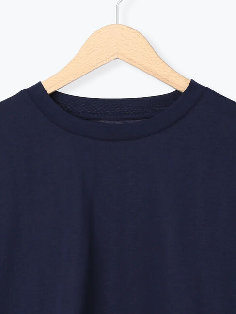 Samansa Mos2「スカラップレースTシャツ」|Tシャツ・カットソー|