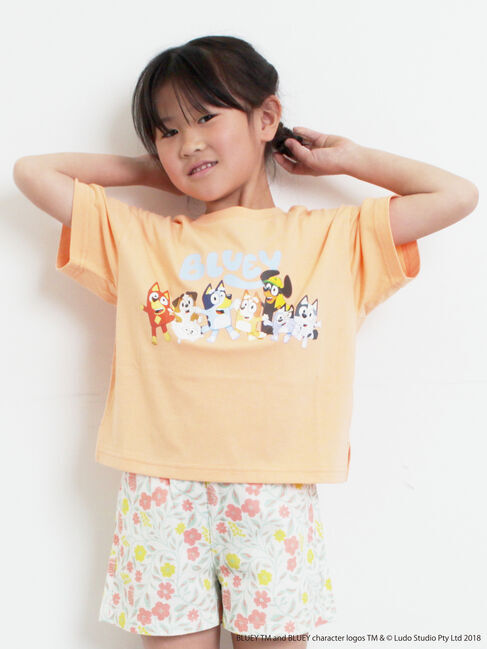 Samansa Mos2 Lagom「【ブルーイ】プリントTシャツ」|Tシャツ・カットソー|