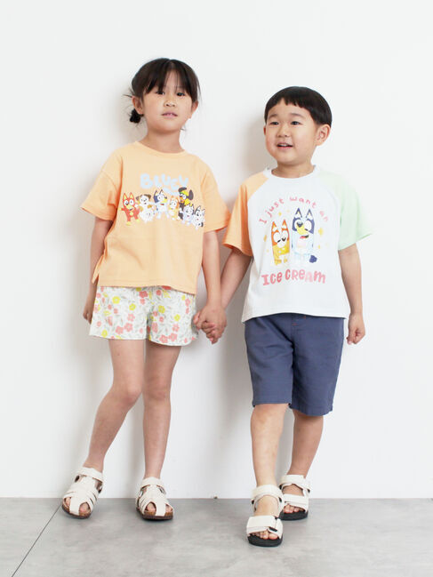 Samansa Mos2 Lagom「【ブルーイ】プリントTシャツ」|Tシャツ・カットソー|