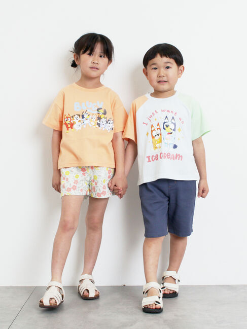Samansa Mos2 Lagom「【ブルーイ】プリントTシャツ」|Tシャツ・カットソー|