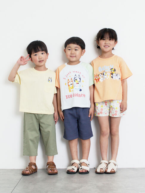 Samansa Mos2 Lagom「【ブルーイ】プリントTシャツ」|Tシャツ・カットソー|