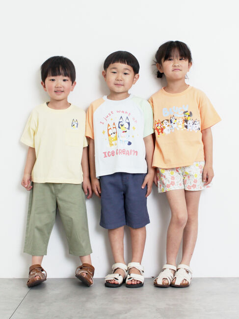 Samansa Mos2 Lagom「【ブルーイ】プリントTシャツ」|Tシャツ・カットソー|