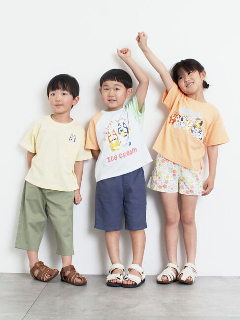 Samansa Mos2 Lagom「【ブルーイ】プリントTシャツ」|Tシャツ・カットソー|