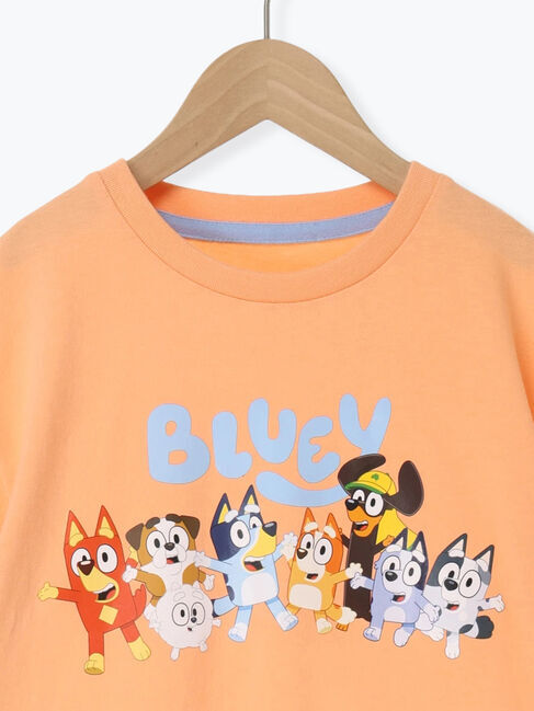 Samansa Mos2 Lagom「【ブルーイ】プリントTシャツ」|Tシャツ・カットソー|