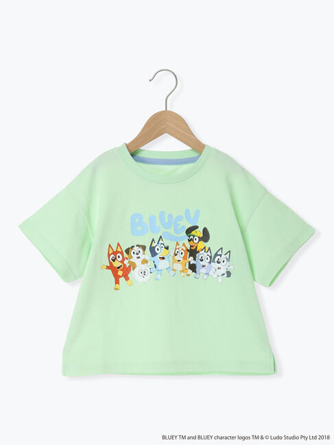 Samansa Mos2 Lagom「【ブルーイ】プリントTシャツ」|Tシャツ・カットソー|ミント