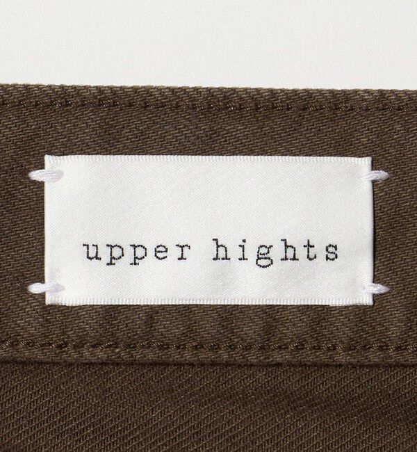 BEAUTY&YOUTH UNITED ARROWS「【別注】＜upper hights＞THE NIECE MID RISE ライトオンス デニムパンツ/ミディアムブラウン」|デニム|
