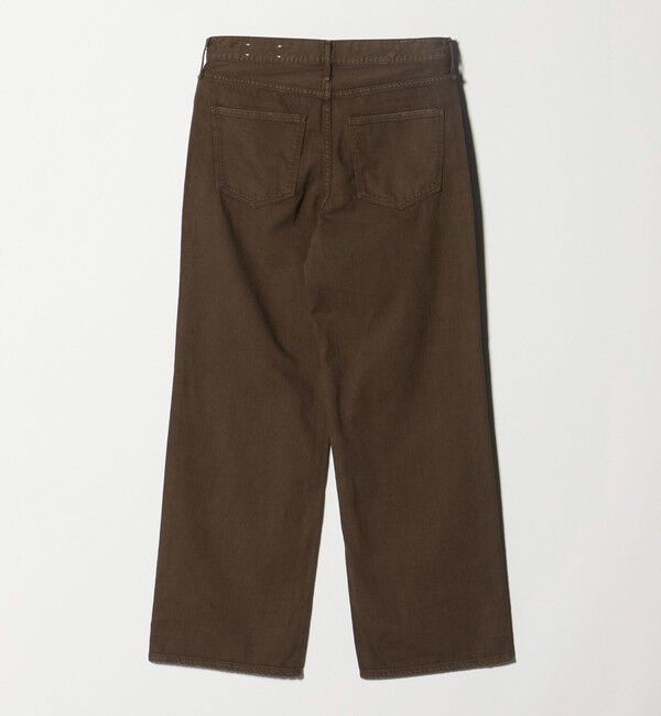 BEAUTY&YOUTH UNITED ARROWS「【別注】＜upper hights＞THE NIECE MID RISE ライトオンス デニムパンツ/ミディアムブラウン」|デニム|