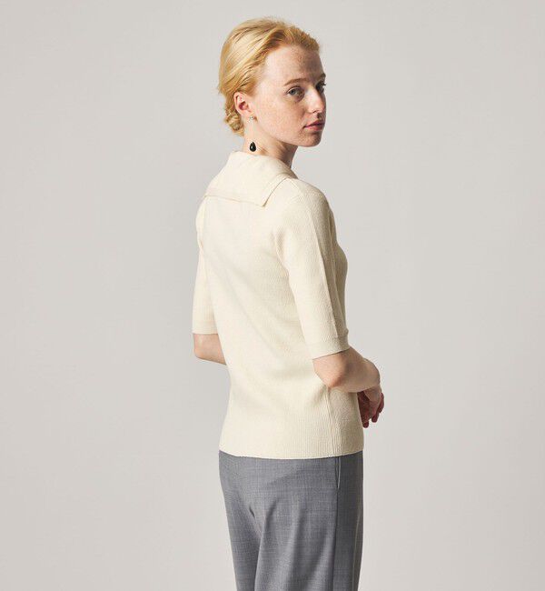 STEVEN ALAN「＜Steven Alan＞リブ カーディガン」|カーディガン|OFF WHITE