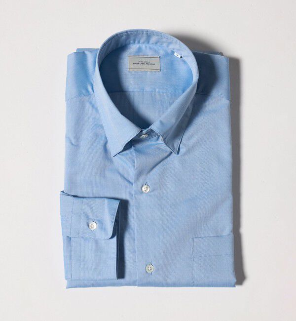 UNITED ARROWS green label relaxing「エブリット TC パナマ スナップ ボタンダウン シャツ -イージーアイロン・通気性-」|シャツ・ブラウス|