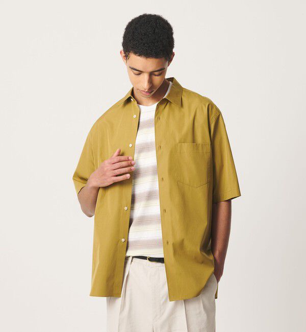 BEAUTY&YOUTH UNITED ARROWS「HI-LINE 120/2 スーピマ ブロード レギュラー ショートスリーブ シャツ 」|シャツ・ブラウス|