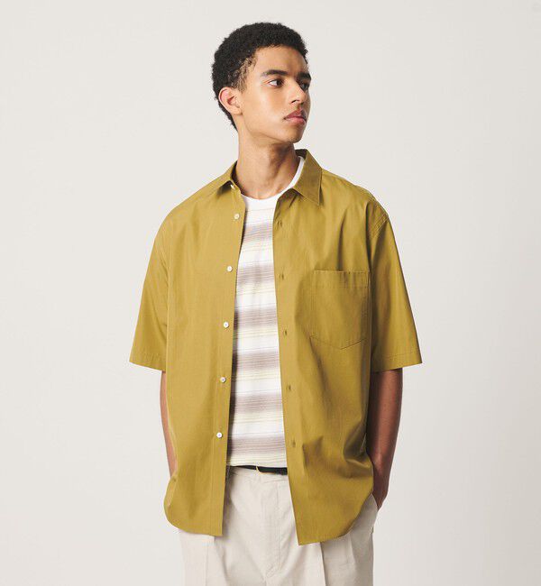 BEAUTY&YOUTH UNITED ARROWS「HI-LINE 120/2 スーピマ ブロード レギュラー ショートスリーブ シャツ 」|シャツ・ブラウス|