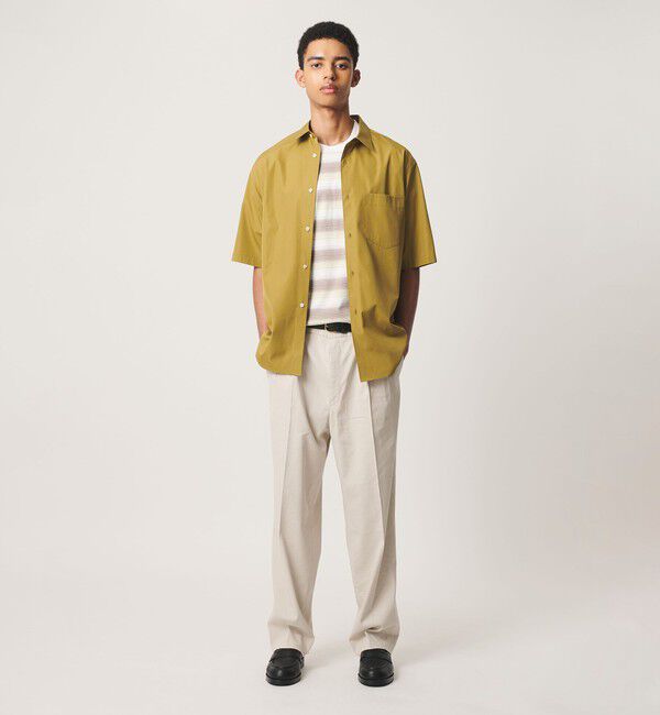 BEAUTY&YOUTH UNITED ARROWS「HI-LINE 120/2 スーピマ ブロード レギュラー ショートスリーブ シャツ 」|シャツ・ブラウス|