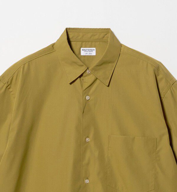BEAUTY&YOUTH UNITED ARROWS「HI-LINE 120/2 スーピマ ブロード レギュラー ショートスリーブ シャツ 」|シャツ・ブラウス|