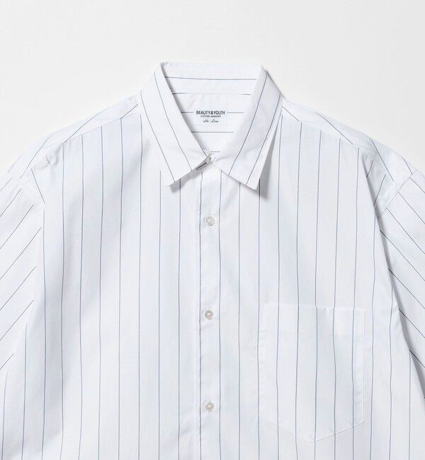 BEAUTY&YOUTH UNITED ARROWS「HI-LINE 120/2 スーピマ ブロード レギュラー ショートスリーブ シャツ 」|シャツ・ブラウス|
