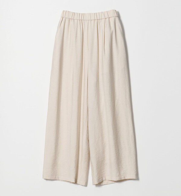 UNITED ARROWS green label relaxing「［size SHORTあり］【WEB限定】＜at ease＞ドロスト ワイド パンツ」|その他|NATURAL