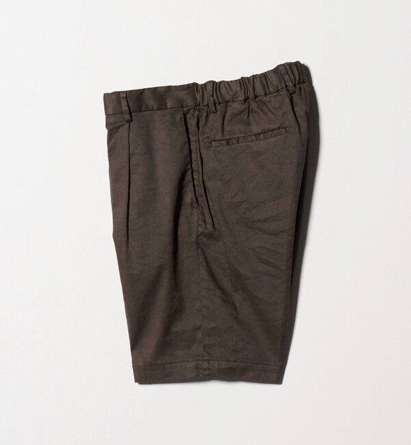 UNITED ARROWS「＜DEVORE＞ハーフギャザー チノ ショーツ」|その他|DK.BROWN
