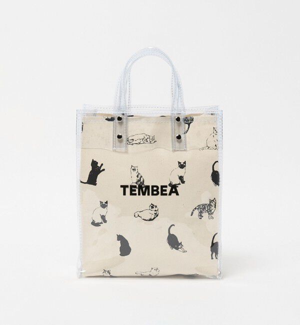 Style for Living「【別注】＜TEMBEA＞PVC トートバッグ S」|トートバッグ|WHITE