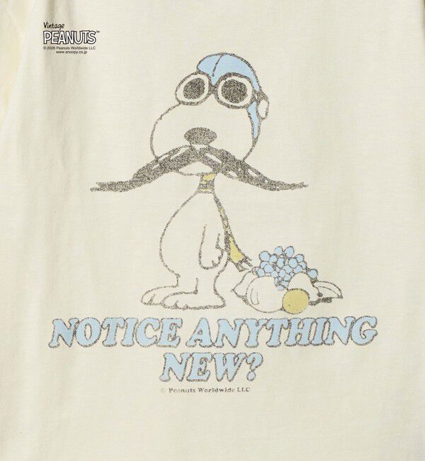 UNITED ARROWS green label relaxing「【別注】＜FRUIT OF THE LOOM &times; PEANUTS＞リンガーTシャツ / キッズ  140cm-150cm」|Tシャツ・カットソー|