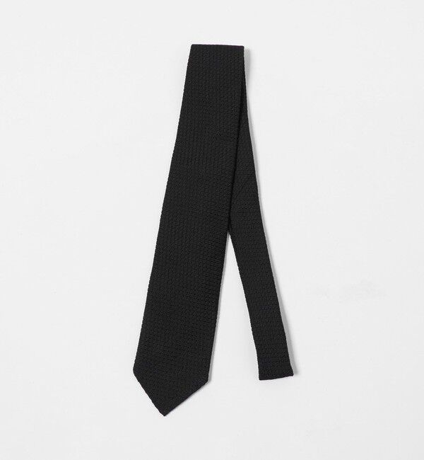 UNITED ARROWS「グレナディン ソリッド ネクタイ」|ネクタイ・蝶ネクタイ|BLACK