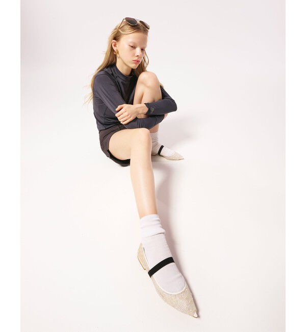 UNITED ARROWS「＜PIPPICHIC＞ANNA PVC フラットシューズ」|ローファー|