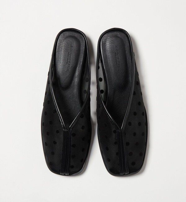 BEAUTY&YOUTH UNITED ARROWS「チュール スライダー サンダル」|サンダル|