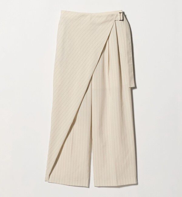 BEAUTY&YOUTH UNITED ARROWS「フロントラップ ベルト パンツ ウォッシャブル」|その他|BEIGE