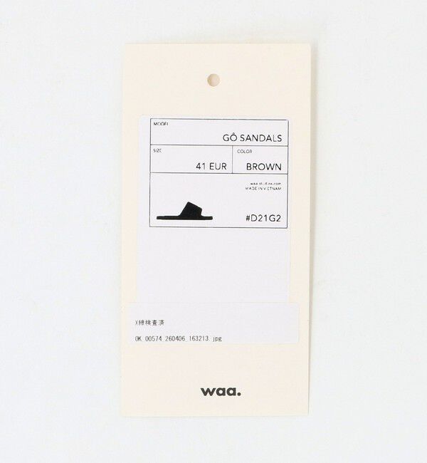 BEAUTY&YOUTH UNITED ARROWS「＜Waa.studios＞GO サンダル」|サンダル|