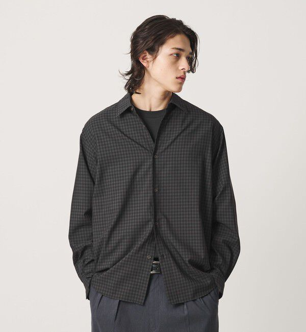 BEAUTY&YOUTH UNITED ARROWS「ギンガム チェック レギュラー シャツ GRANDE TAPERD型」|シャツ・ブラウス|