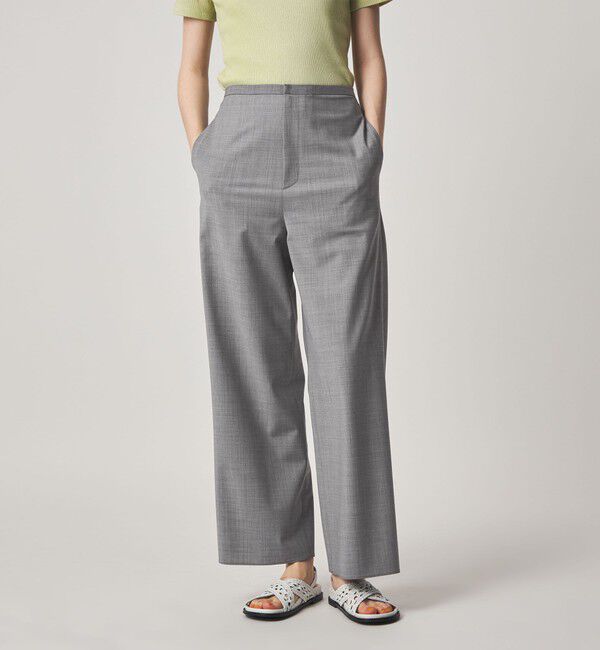 STEVEN ALAN「＜Steven Alan＞ストレート パンツ」|スラックス|MD.GRAY
