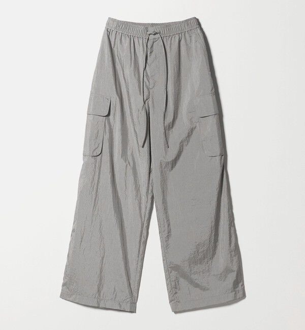 BEAUTY&YOUTH UNITED ARROWS「ナイロン ドローストリング カーゴパンツ」|カーゴ|LT.GRAY
