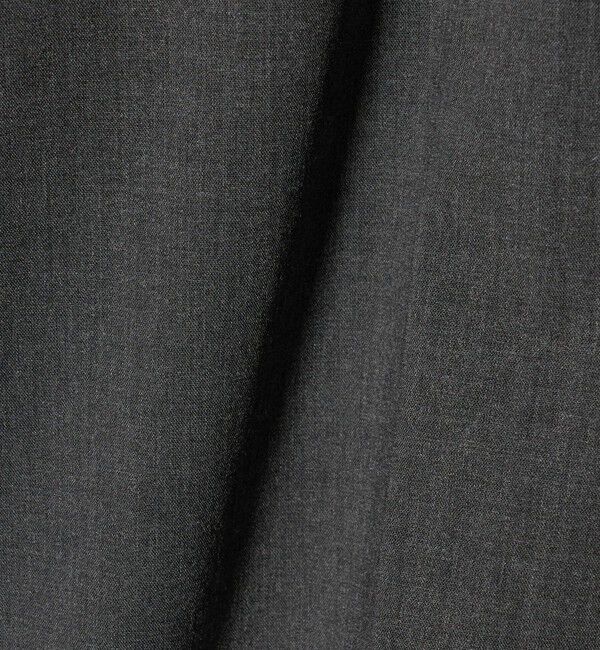 UNITED ARROWS green label relaxing「【WEB限定】JUST fit ウールライク ボックス シルエット 半袖 シャツ」|シャツ・ブラウス|