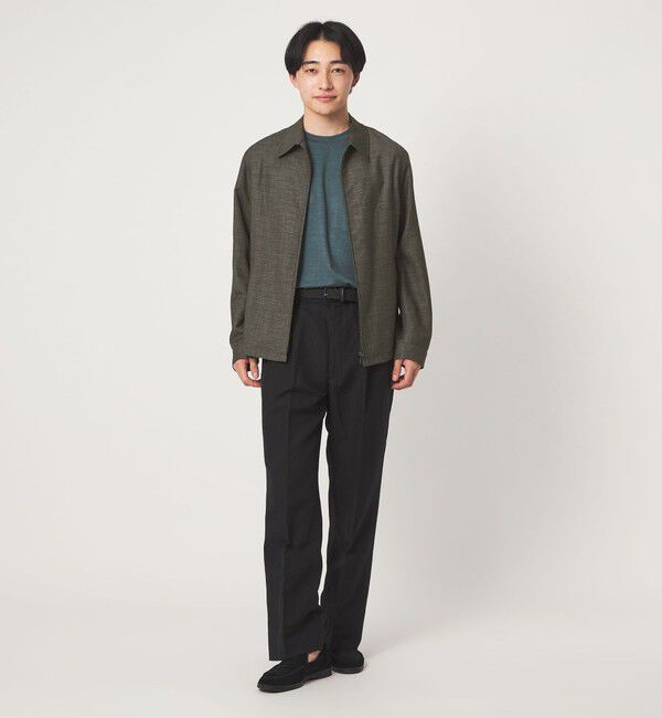 UNITED ARROWS green label relaxing「TW リネン デニムライク ブルゾン」|ブルゾン・スタジャン|