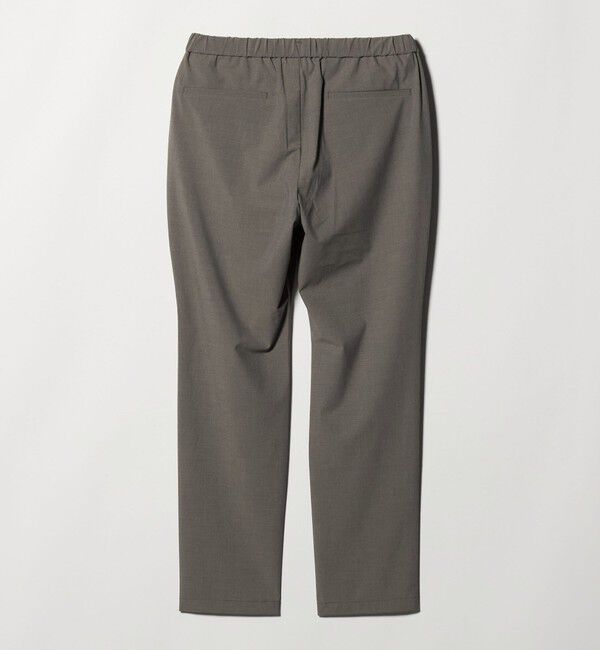 BEAUTY&YOUTH UNITED ARROWS「クールタッチ TR 1プリーツ イージーパンツ NO.5 ストレッチ 接触冷感」|チノ|