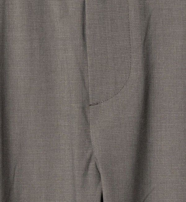 BEAUTY&YOUTH UNITED ARROWS「クールタッチ TR 1プリーツ イージーパンツ NO.5 ストレッチ 接触冷感」|チノ|