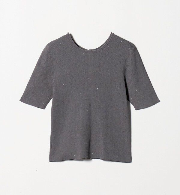 BEAUTY&YOUTH UNITED ARROWS「スパンコール ハーフスリーブ ２WAYカーディガン ウォッシャブル」|カーディガン|