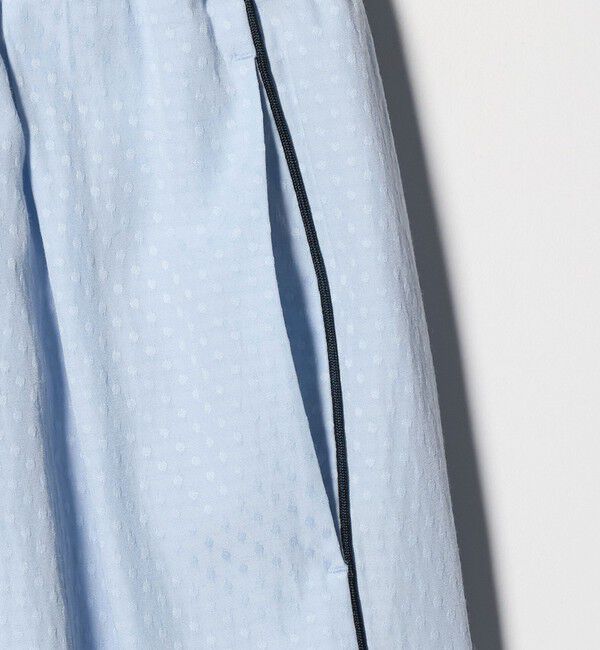 BEAUTY&YOUTH UNITED ARROWS「ドット パイピング ワイド イージーパンツ ウォッシャブル/ライナー」|その他|