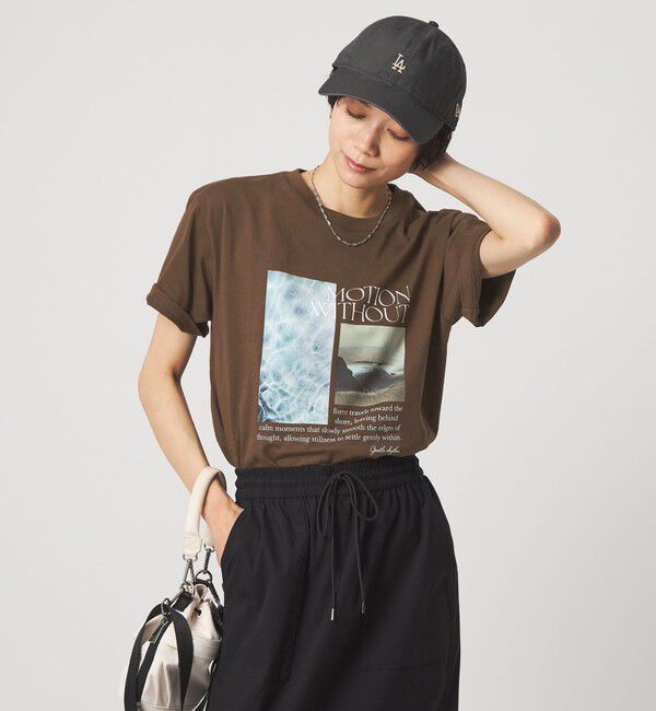 UNITED ARROWS green label relaxing「ロゴ ショートスリーブ Tシャツ」|Tシャツ・カットソー|
