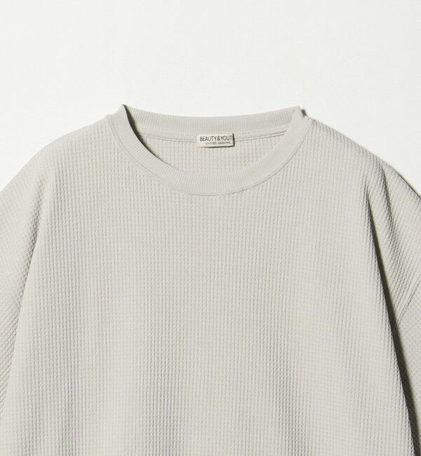 BEAUTY&YOUTH UNITED ARROWS「テック サーマル アジャスト クルーネック Tシャツ」|Tシャツ・カットソー|