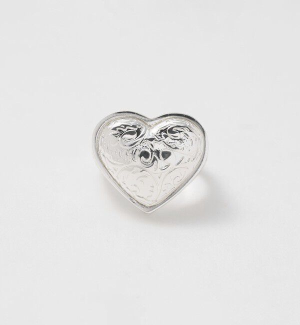 BEAUTY&YOUTH UNITED ARROWS「＜Soierie＞Heart barbell リング」|リング|SILVER